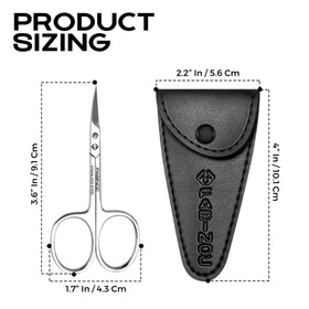 FABINOC close-up of curved blades showing precise edge for smooth trimming