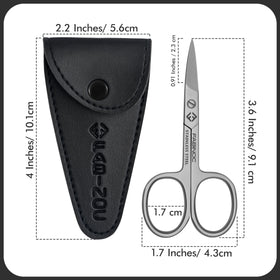 FABINOC detail of enlarged finger holes for comfortable secure grip benefit