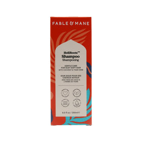 Shipment-ready Fable & Mane packaging box showing eco-friendly presentation