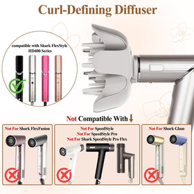 Fabmira diffuser deep bowl close-up for faster drying and even curl shaping