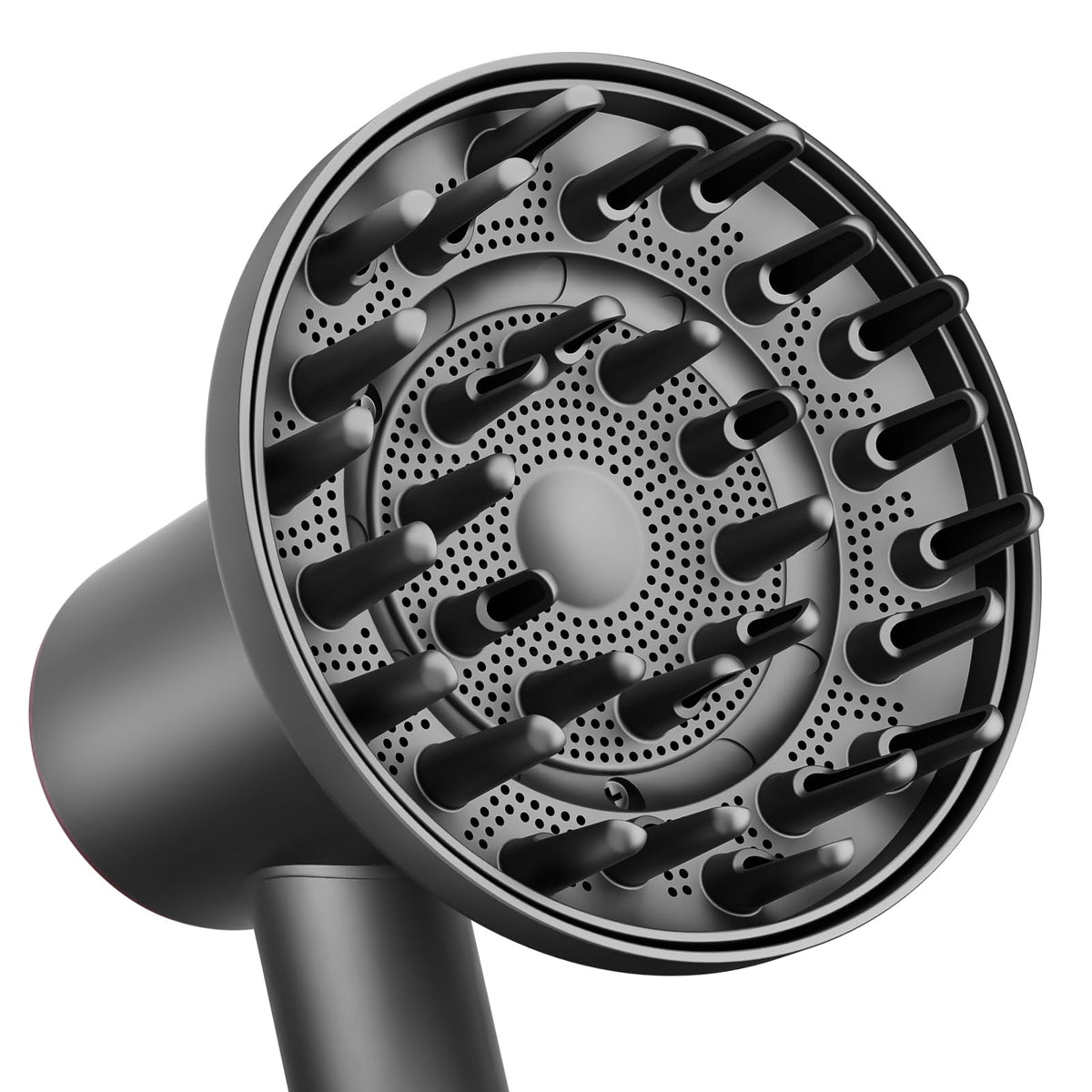 Fabmira front view diffuser showing large bowl increasing coverage