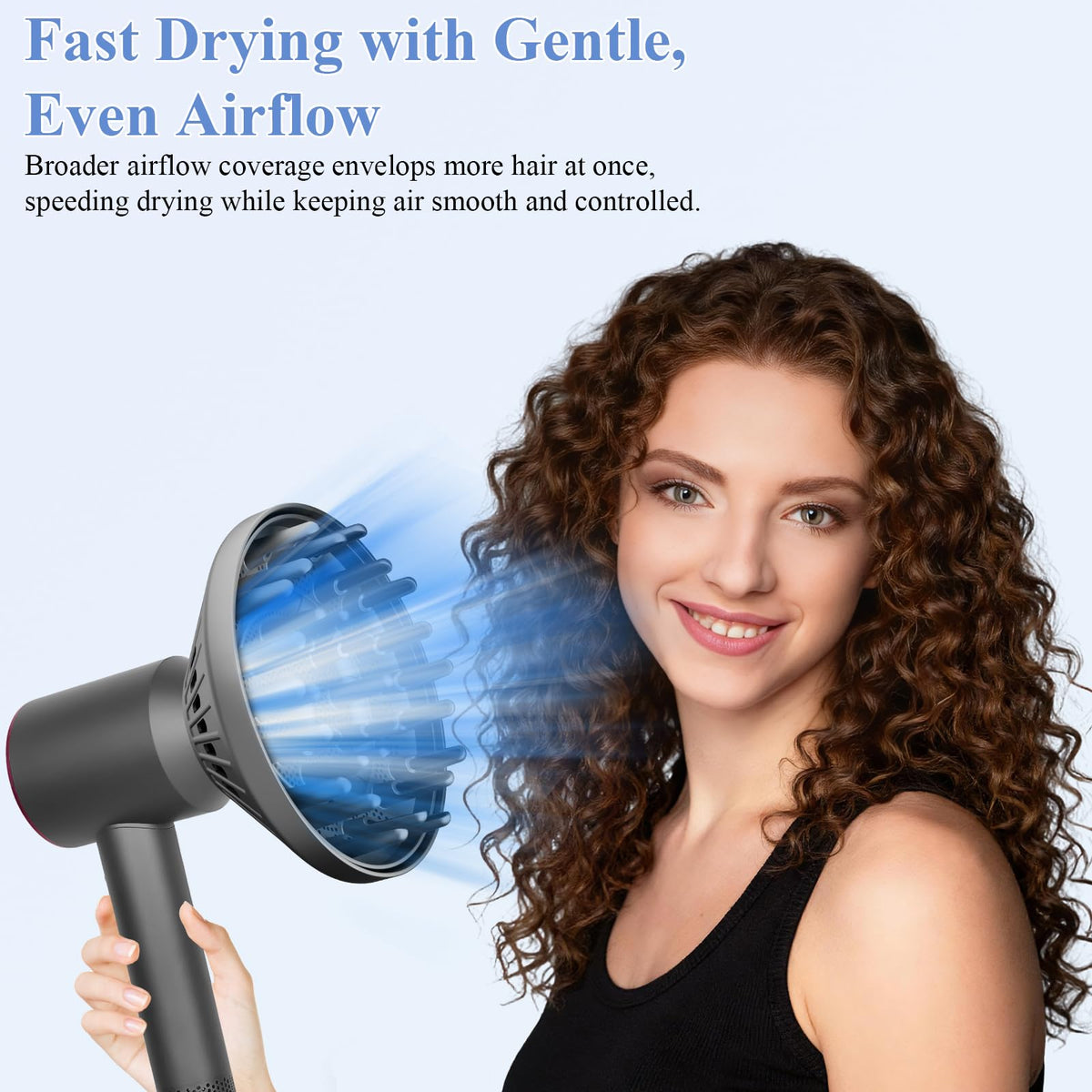 Fabmira side profile highlighting balanced venting for even airflow