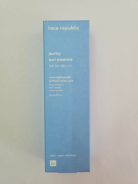 Face Republic 50ml tube next to coin for clear size comparison