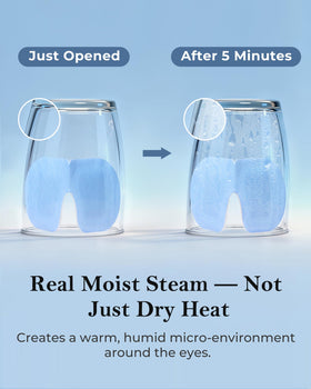 FACEMOON U-shaped nose bridge detail for improved steam coverage