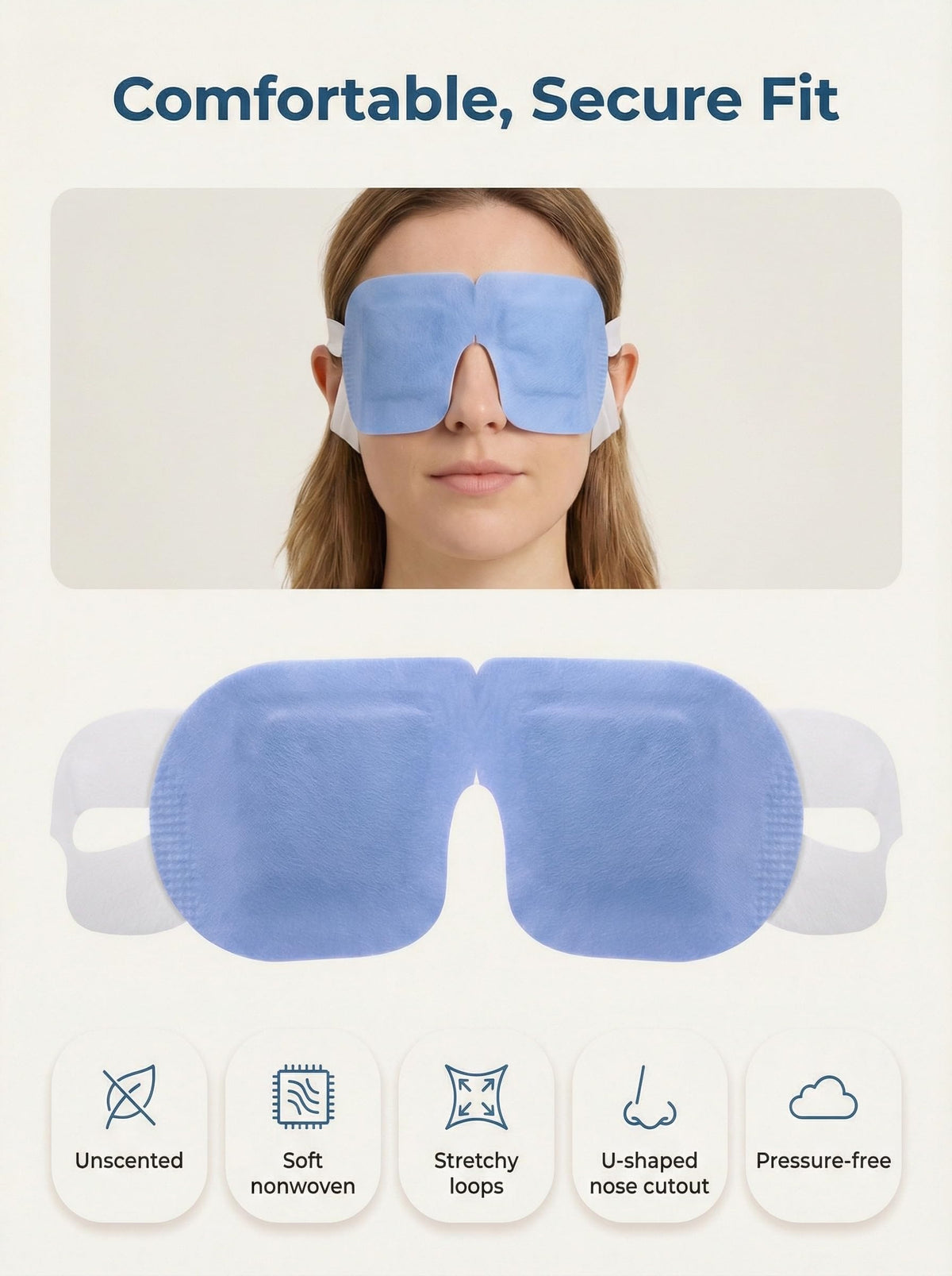 FACEMOON side profile showing improved nose fit for better light seal and comfort