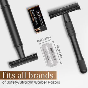 FACON blade in hand indicating ease of handling and safe replacement