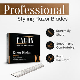 FACON close-up of blade edge highlighting precision and sharpness