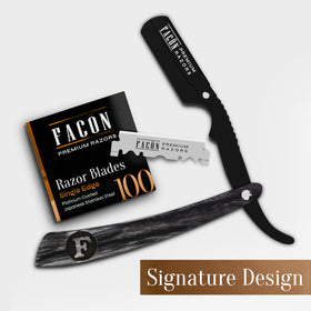 FACON size comparison beside a ruler showing compact, travel-friendly scale