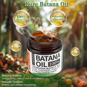 Fadelo Batana oil being applied to hair ends demonstrating frizz reduction and improved manageability