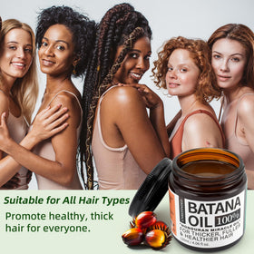 Fadelo Batana jar on a bathroom shelf styled lifestyle scene signaling daily haircare ritual benefits