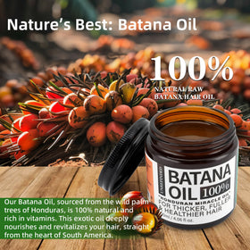 Spoon pouring Fadelo Batana oil showing rich texture and smooth consistency for deep conditioning