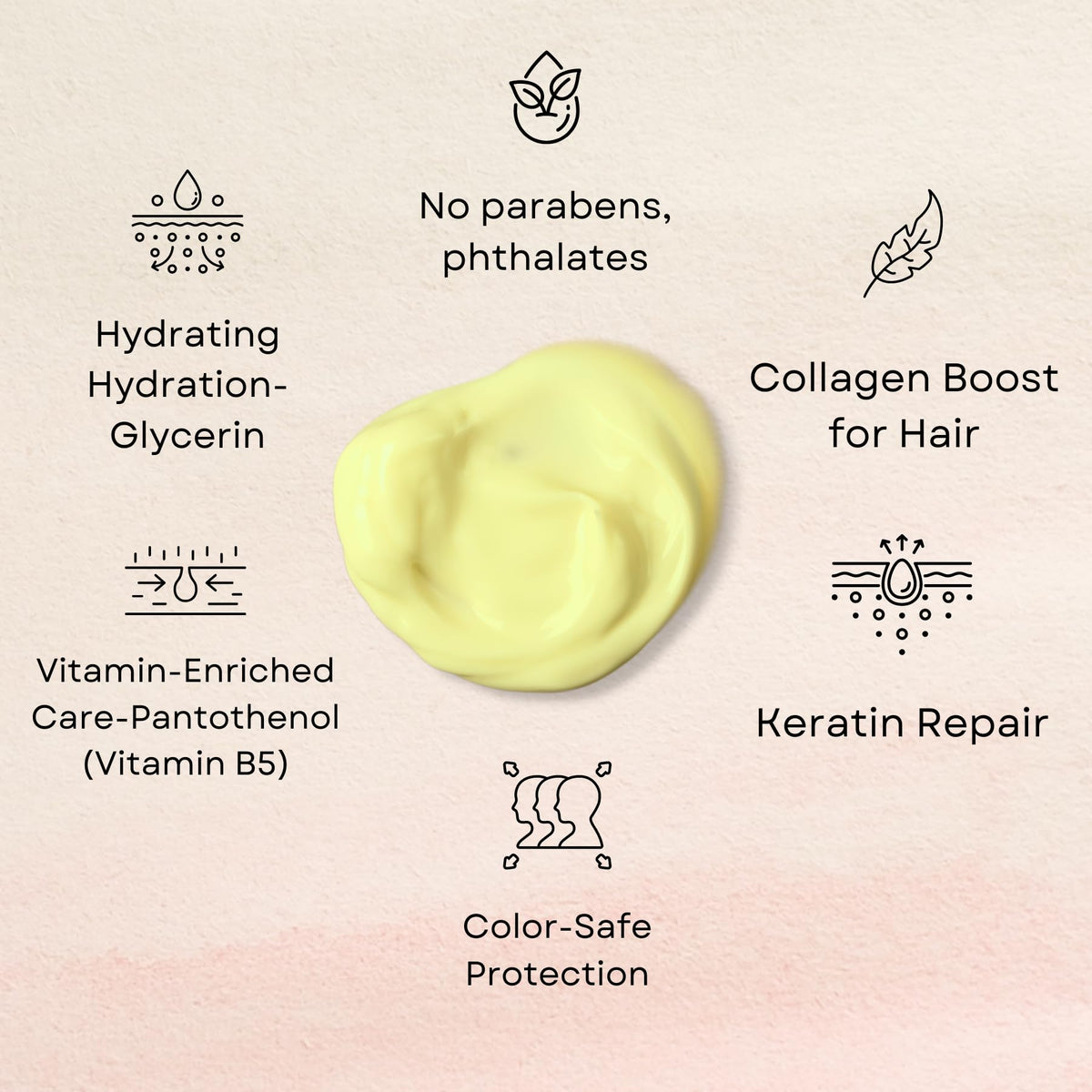 Fadelo creamy mask texture close-up showing rich hydration