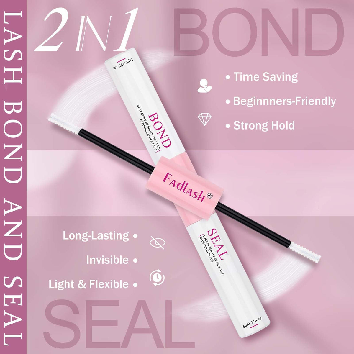 FADLASH applicator tool in hand demonstrating precise placement
