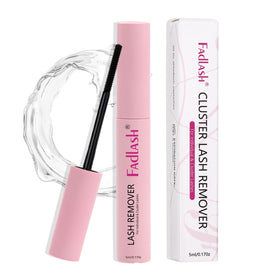 FADLASH front packaging showing 5ml tube and label, clear travel benefit