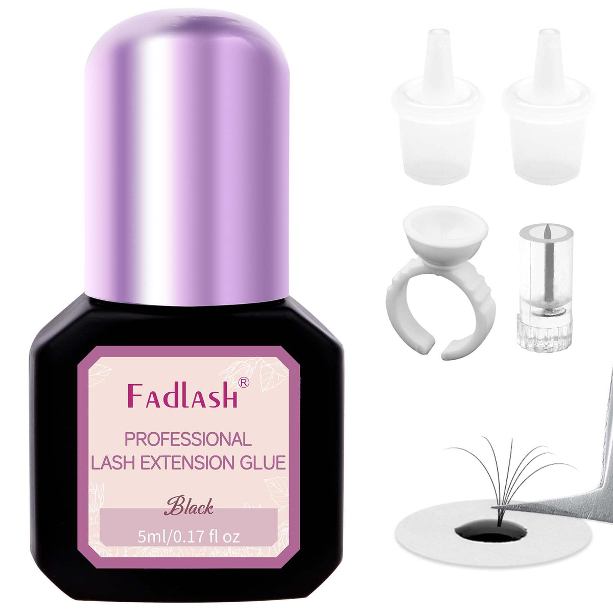 FADLASH front packaging showing product and professional benefit