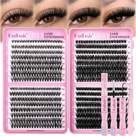 FADLASH front packaging showing full kit and tools for easy selection