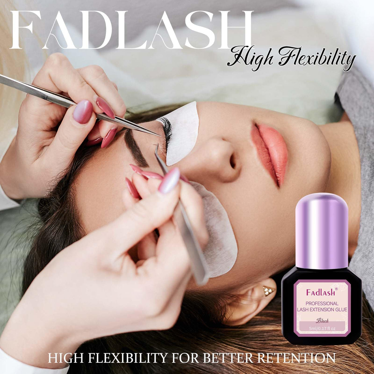 FADLASH label and ingredients panel for informed professional decisions