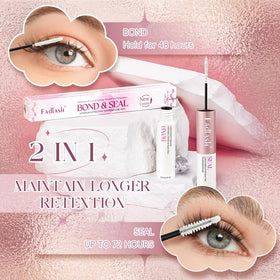 FADLASH on vanity with makeup illustrating quick touch-up convenience