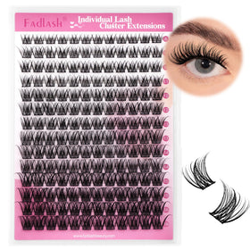 FADLASH layout of multiple cluster lengths to show scale and mixing options