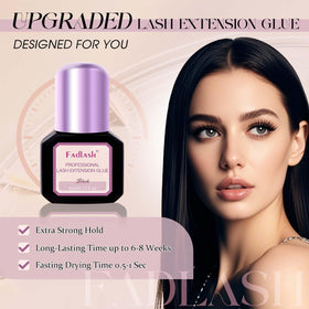 FADLASH texture drop demonstrating viscosity for fast, clean bonding
