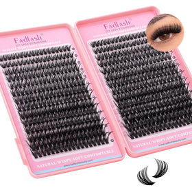 FADLASH fiber texture close-up showing soft reusable construction