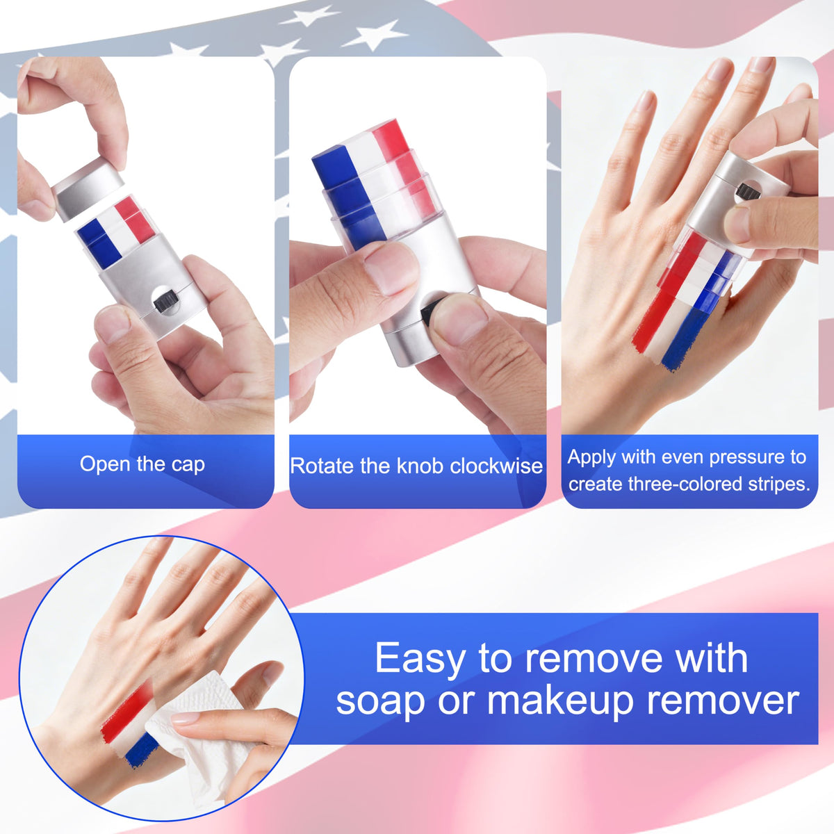 faglowmify removal with makeup wipe easy cleanup showing simple gentle pigment removal