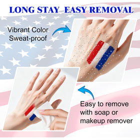 faglowmify sweat resistance demo outdoors maintaining vivid stripes during activity