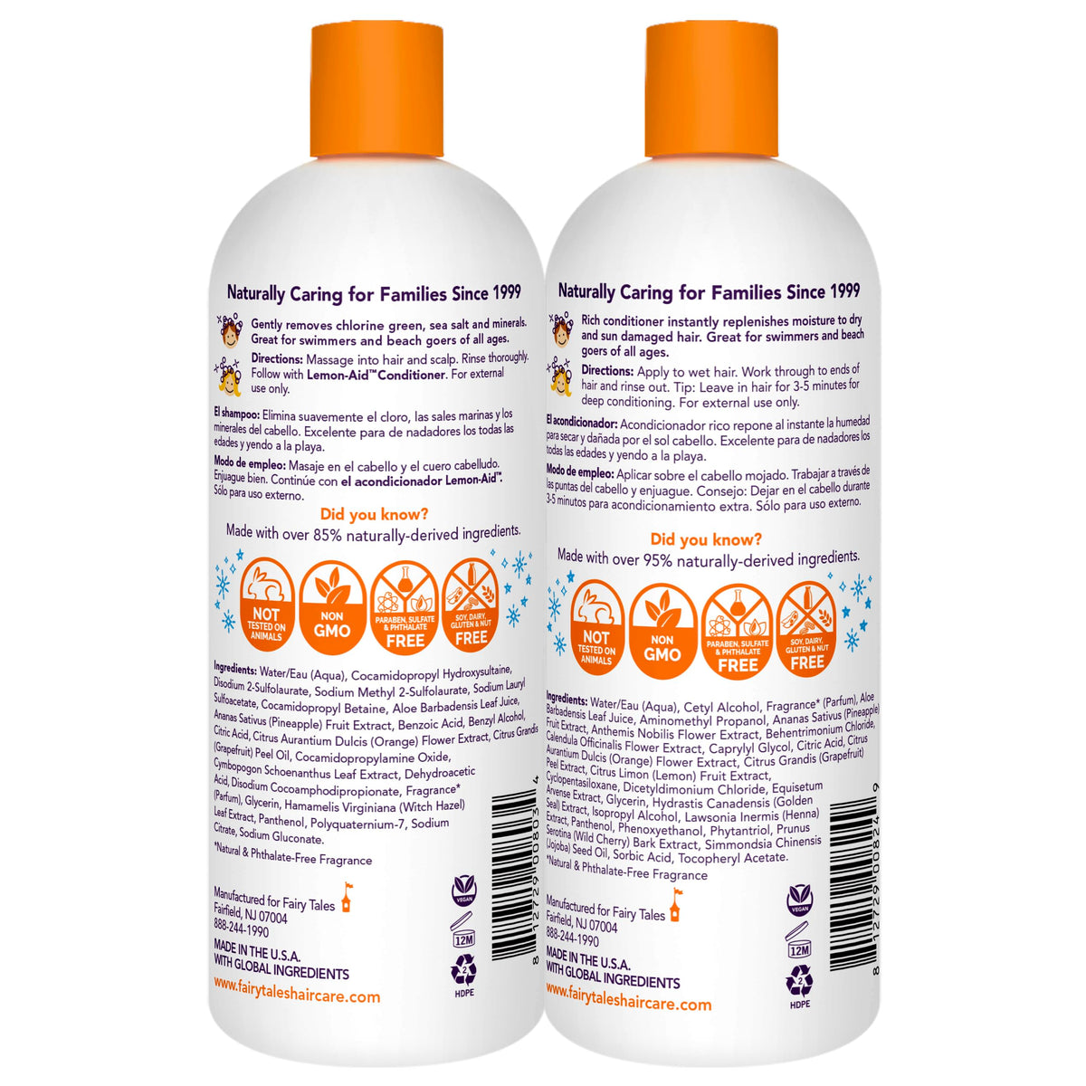 Fairy Tales conditioner texture close-up illustrating smooth detangling