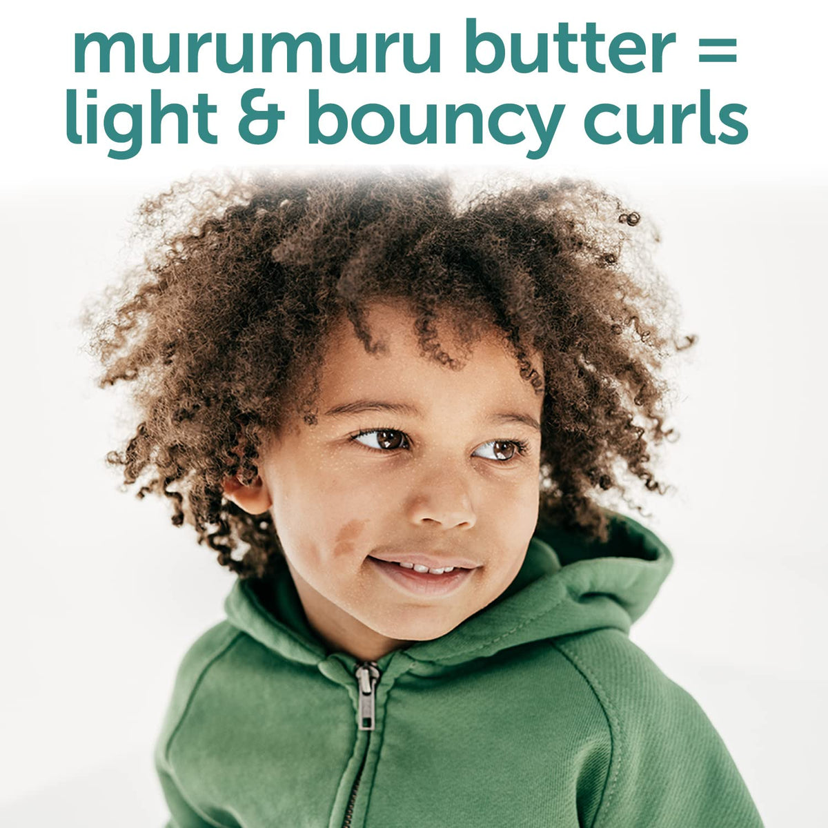 Fairy Tales Curly Q conditioner detangling child’s curly hair with ease