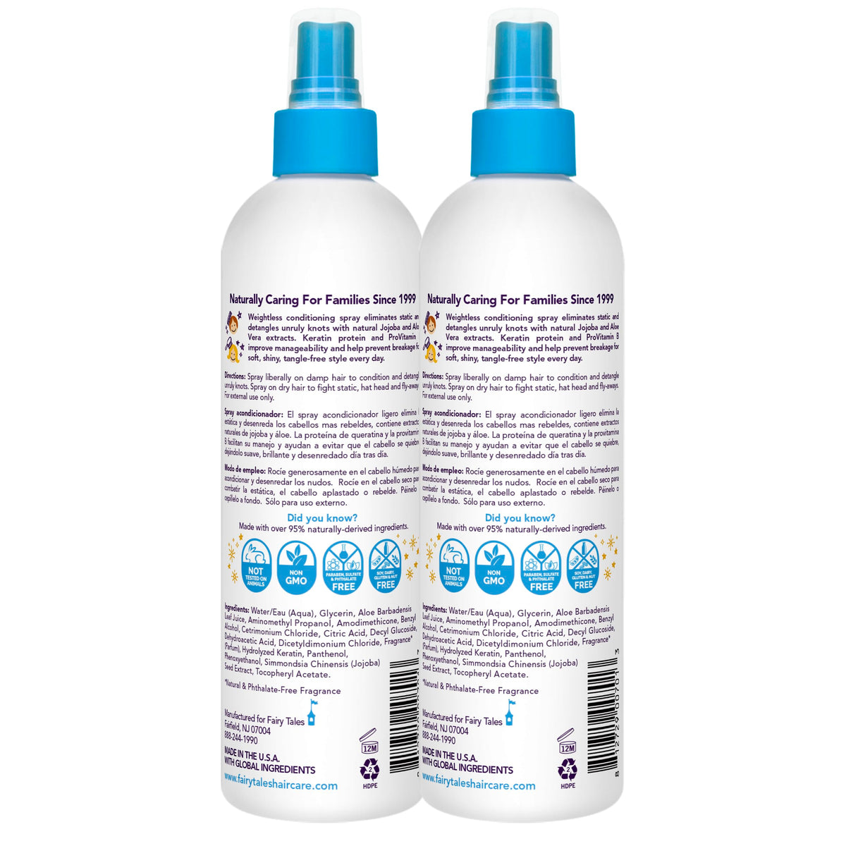 Fairy Tales spray nozzle close-up for easy precise application