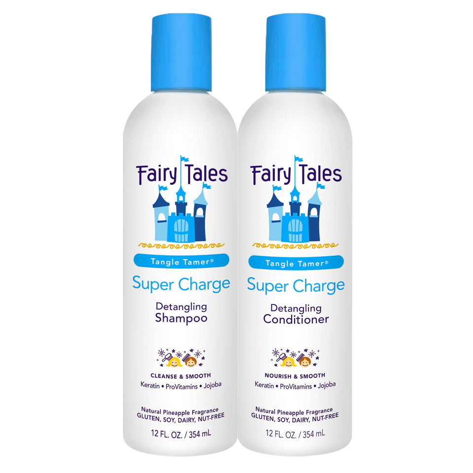 Fairy Tales front packaging showing duo set and benefits