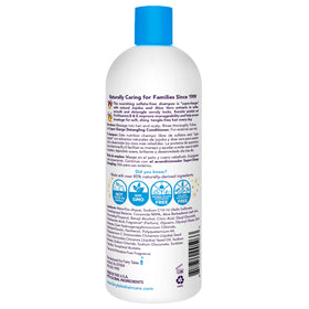 Fairy Tales pump dispense demonstrating controlled shampoo application benefit