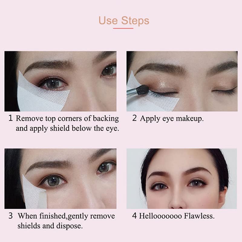 Faiteary in-use under eye during eyelash extension to prevent fallout