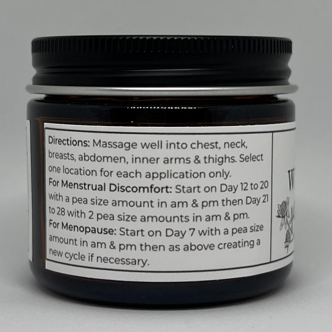 Faith and Grace Organics jar on a bathroom shelf in lifestyle scene conveying daily self-care benefit