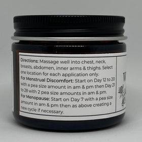 Faith and Grace Organics jar on a bathroom shelf in lifestyle scene conveying daily self-care benefit