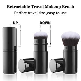 Falliny aluminum handle close-up highlighting durable recycled metal and secure retractable mechanism