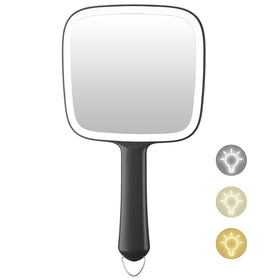 Famihomii front view showing mirror face and handle for travel convenience