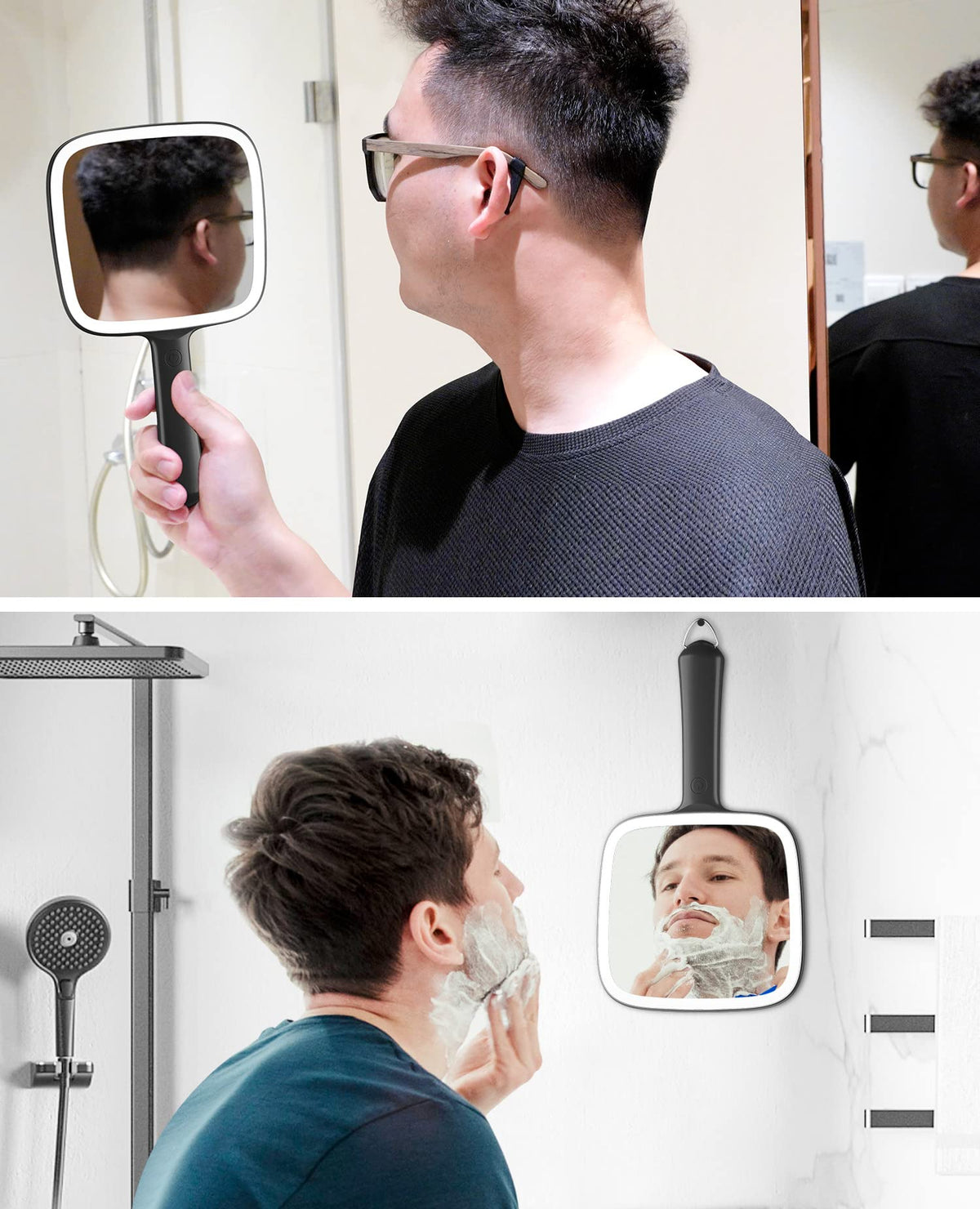 Famihomii held in hand to show scale and portability benefit