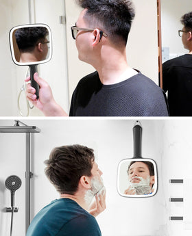 Famihomii held in hand to show scale and portability benefit