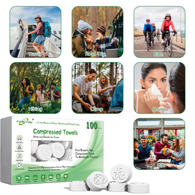 fancyou tidy stack of tablets to display the full 100-count convenience