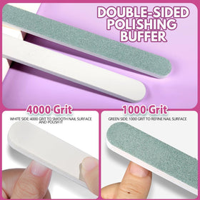 Fandamei 7-way buffer numbered sides guiding step-by-step buffing