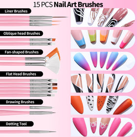 Fandamei brush bristles close-up for precise detailing benefit
