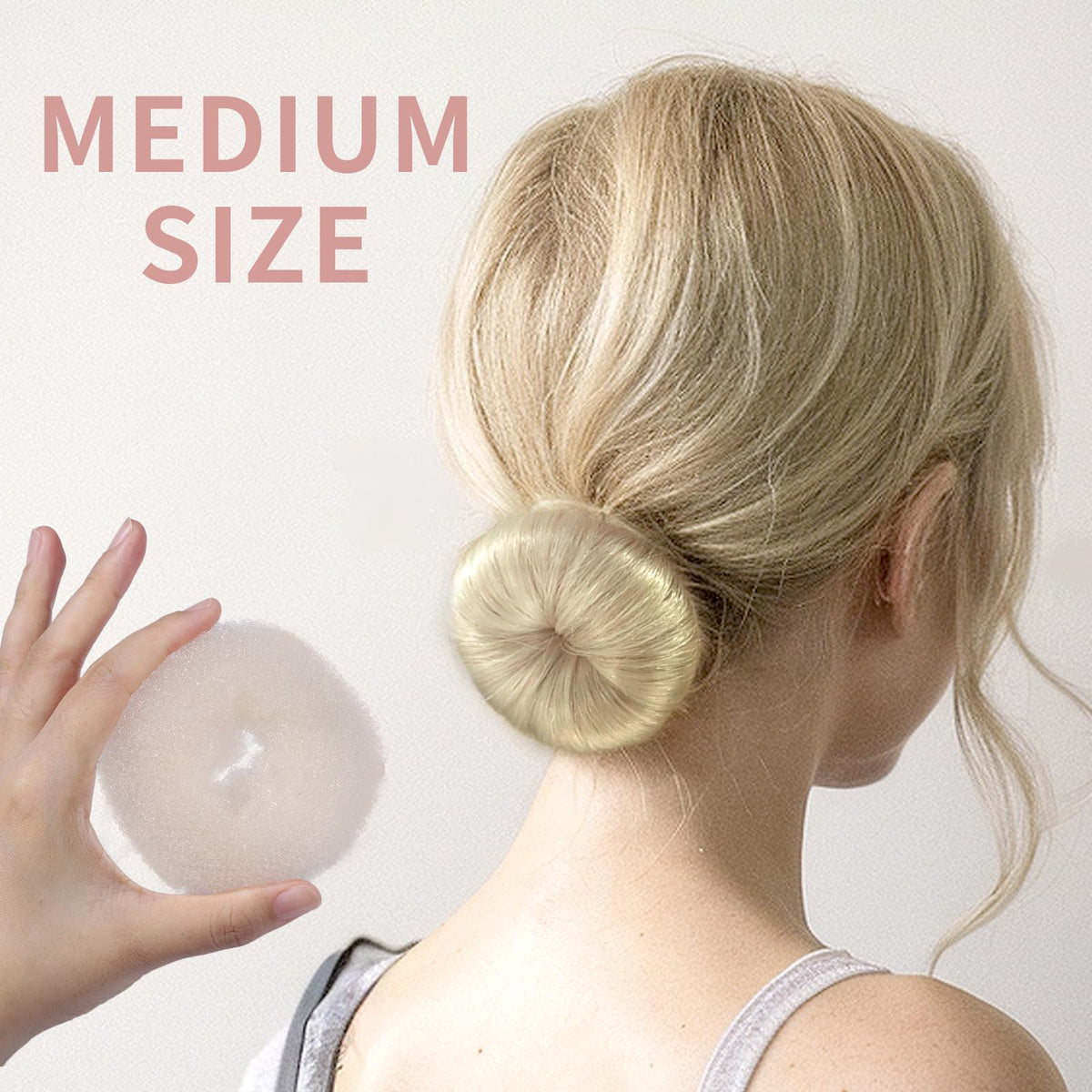 fandamei child wearing extra-small bun demonstrating tidy ballet-ready hair