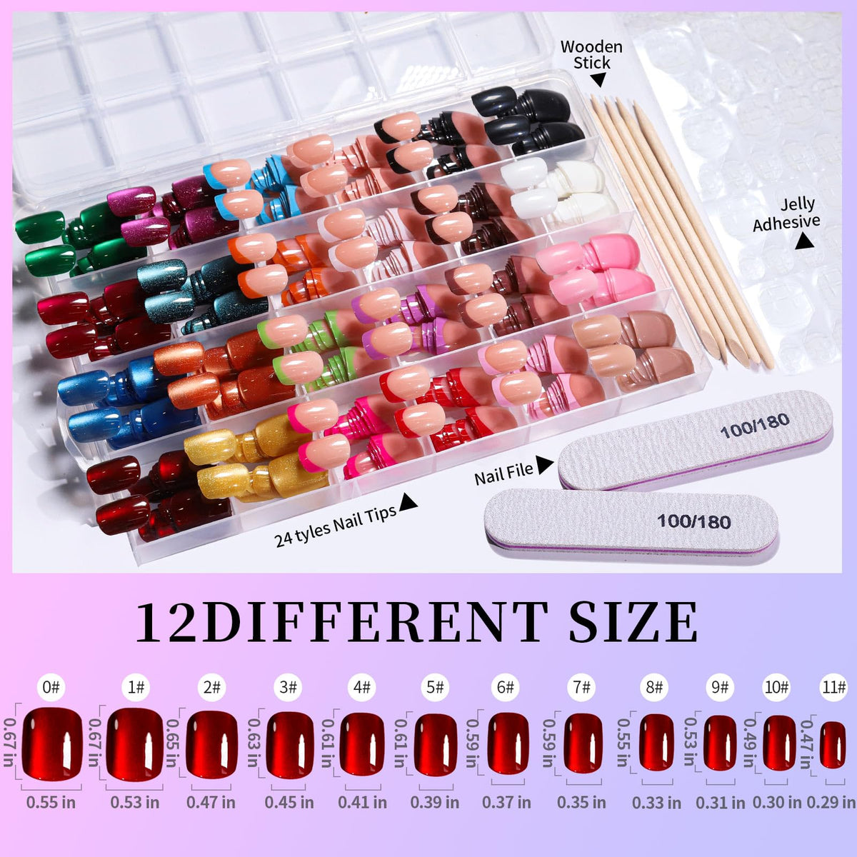 FANDAMEI close-up cat eye nails highlighting iridescent shimmer for eye-catching finishes
