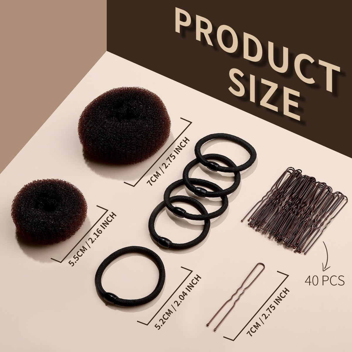 Fandamei close-up of nylon donut texture for comfortable, secure hold