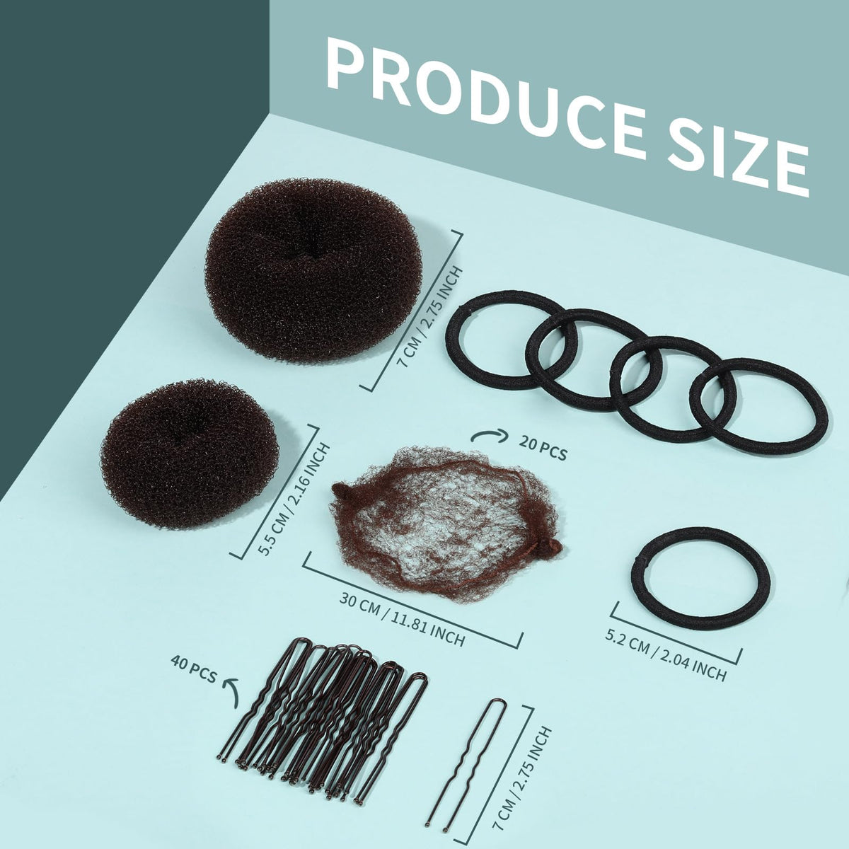 Fandamei extra-small and small donut comparison, choose correct bun size