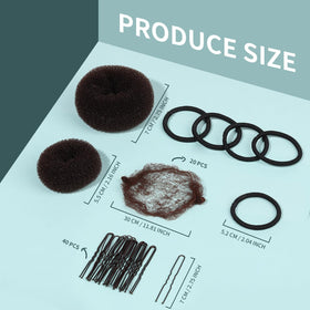 Fandamei extra-small and small donut comparison, choose correct bun size