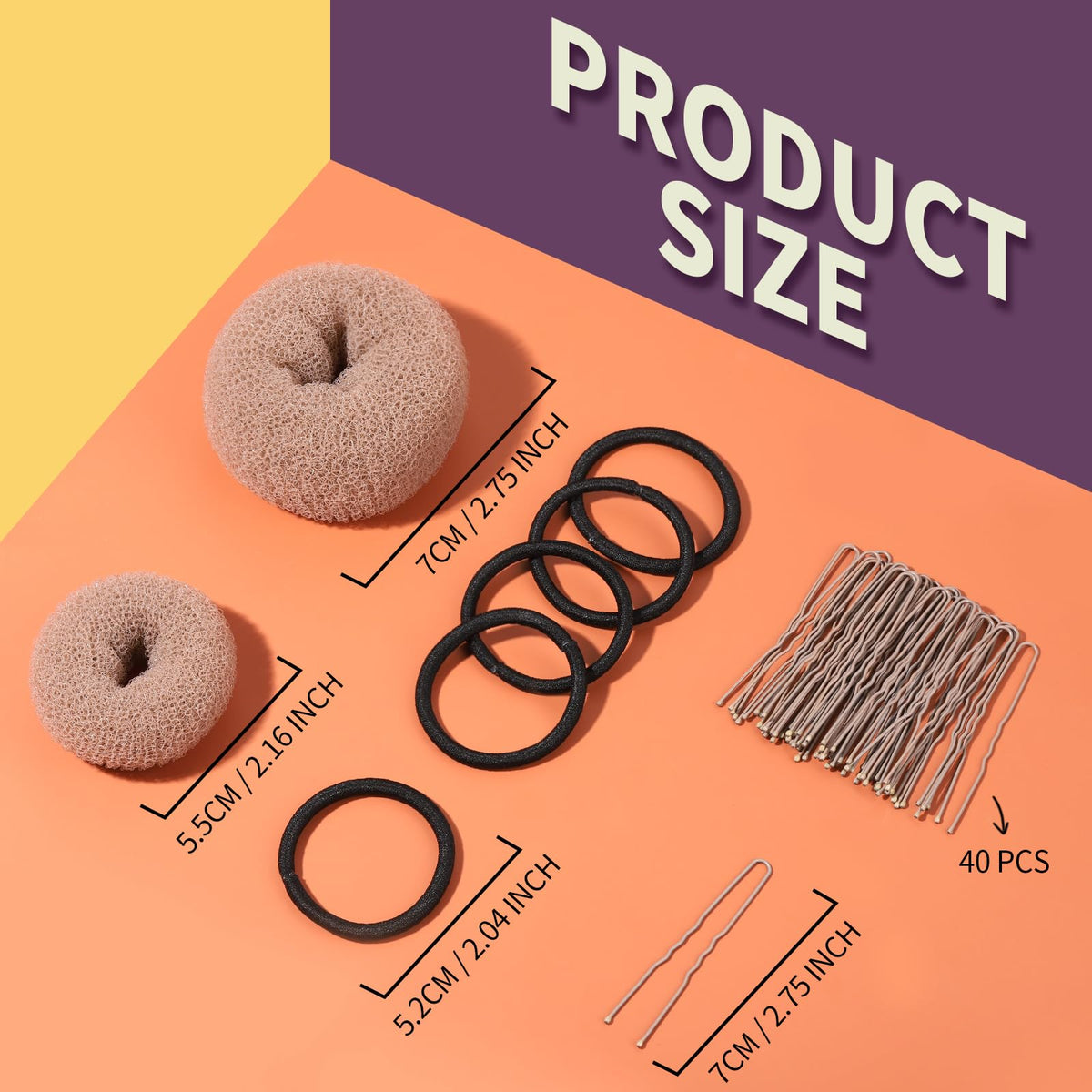 Fandamei donuts on hand showing small and extra small sizes for accurate fit