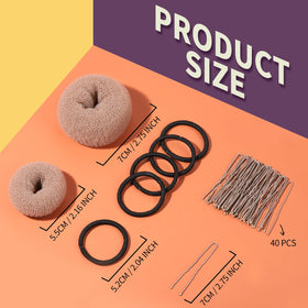 Fandamei donuts on hand showing small and extra small sizes for accurate fit