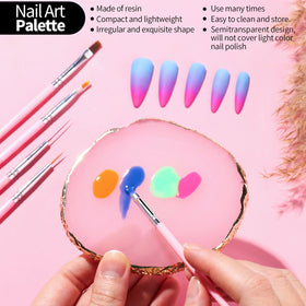 Fandamei metal dotting tools and tweezers for accurate embellishment placement